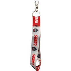 Key Strap New Mexico Lobos Red/Silver