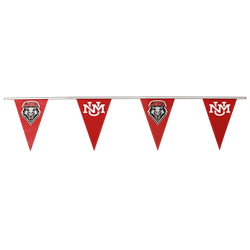 8X12 Triangle Banners Pennants Red