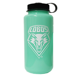 KMN Bottle Glow In The Dark Lobos Shield Glow Green