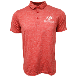 Men's Champion Polo Micro Mesh UNM Red