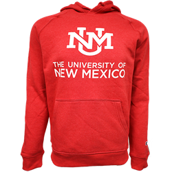 Men's Champion Hoodie Triumph Fleece UNM Red