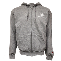 Men's Champion Hoodie Powerblend UNM Heather Gray