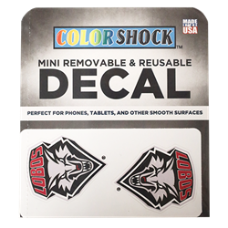 CDI Mini Removable Decal Lobos Shield