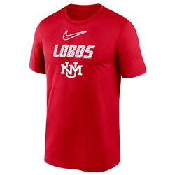 Men's Nike T-Shirt BCS Legend UNM Lobos Red