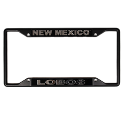 WinCraft Auto Frame New Mexico Lobos Black