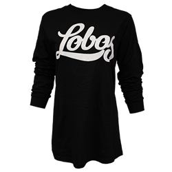 Unisex CI Sport Long Sleeve T-Shirt Lobos Black