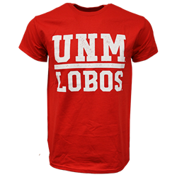 Unisex MV Sport T-Shirt Classic UNM Lobos Red