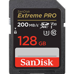 SanDisk 128GB Extreme Pro UHS-I SD Memory