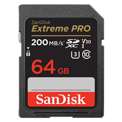 SanDisk 64GB Extreme Pro Compactflash 64GB Extreme Pro USH-I SDX