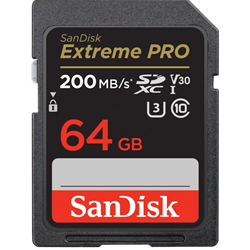 SanDisk 64GB SD Extreme Pro UHS-I SDXC