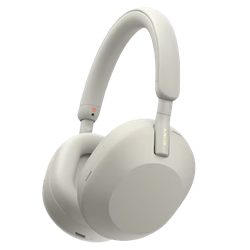 Sony Wireless Noise Cancelling Headphones Silver