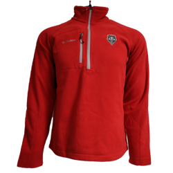 Men's Columbia OCS Fast Trek III Half Zip Fleece Lobos Shield Red