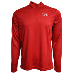 Men's C&B Spin Eco Pullover Half Zip UNM Red