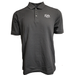 Men's C&B Adv Eco Tri Blend Polo UNM Gray