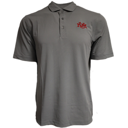 Men's C&B Virtue Eco Pique Polo UNM Gray