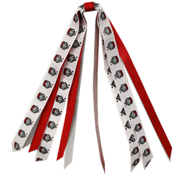 Bow USA Mini Pony Streamer Lobos Shield Red/White