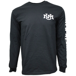 Unisex MVS Long Sleeve T-shirt UNM Black