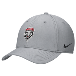 Men's Nike BCS Rise Structure Stretch Lobos Shield Wolf Grey