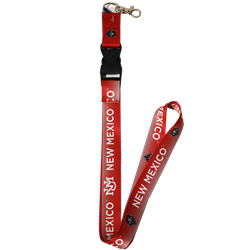 WI Lanyard New Mexico Red Gradient