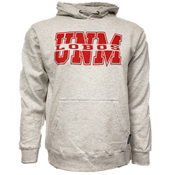 Unisex CI Sport Hoodie UNM Lobos Gray