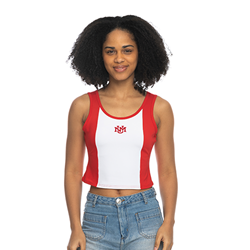 Women's Zoozatz Tank Top UNM Red/White