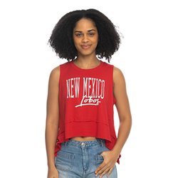 Women's ZooZatz Tank top New Mexico Lobos Red