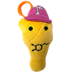 Giant Microbes Dopamine Keychain