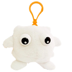 Giant Microbes White Blood Cell Keychain
