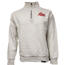 Unisex CI Sport Quarter Zip Lobos Gray