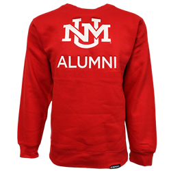 Unisex CI Sport Crewneck UNM Alumni Red