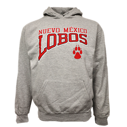 Unisex CI Sport Hoodie Lobos Paw Grey