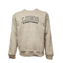Unisex CI Sport Crew Lobos Embroidered Oatmeal