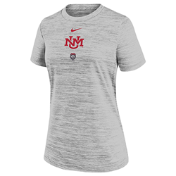 Woman's Nike BCS Velocity T-shirt Unm Gray