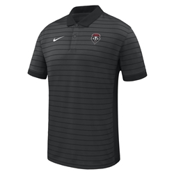 Men's Nike BCS Victory Stripe Polo Lobos Black