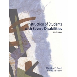 INSTRUCTION OF STUDENTS W/SEVERE DISABILITIES