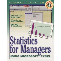 (SET) STATISTICS FOR MANAGERS USING MICROSOFT EXCEL 2/E (W/CD)