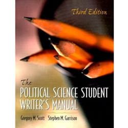 POLITICAL SCIENCE STUDENT WRITER'S MANUAL 3/E