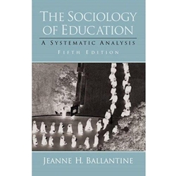 SOCIOLOGY OF EDUCATION 5/E