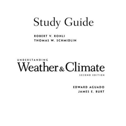 S/G FOR AGUADO - UNDERSTANDING WEATHER & CLIMATE