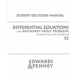 ST SOL MNL FOR DIFF EQUATIONS