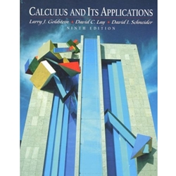 CALCULUS & ITS APPLICATIONS