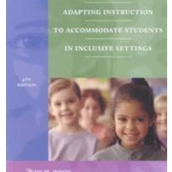 ADAPTING INSTRUCTION TO ACCOM STUDENTS IN INCLUSIVE..4/E