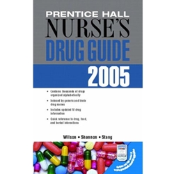 NURSE'S DRUG GUIDE 2005 (W/CD)