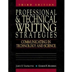 PROFESSIONAL & TECHNICAL WRITING STRATEGIES