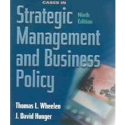 CASES IN STRATEGIC MANAGEMENT & BUSINESS POLICY (P)