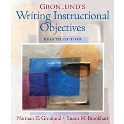 (ML) GRONLUND'S WRITING INSTRUCTIONAL OBJECTIVES 8/E