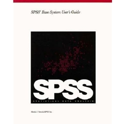 SPSS BASE SYSTEM USER'S GDE REL 4.O