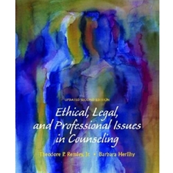 ETHICAL, LEGAL & PROFESSIONAL ISSUES IN COUNSELING (UPD) (P)