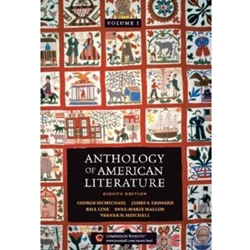 ANTHOLOGY OF AMERICAN LIT 8/E, VOL1