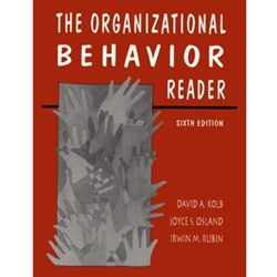 ORGANIZATIONAL BEHAVIOR READER 6/E